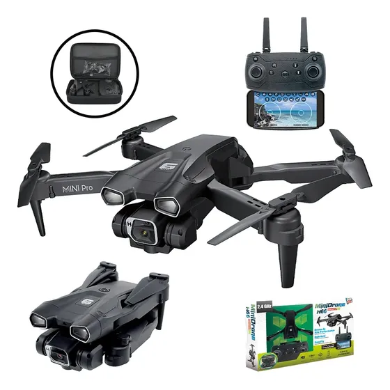 Mini Drone H66 Com Câmera 4k Mini Pro - Dm Go