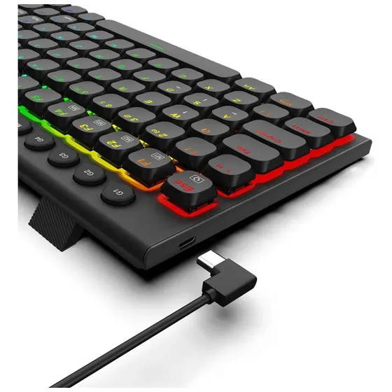Redragon Sion Rgb Preto Switch Marrom
