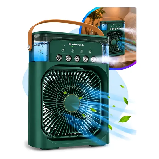 Mini Ar Condicionado Ventilador Portátil Climatizador Usb