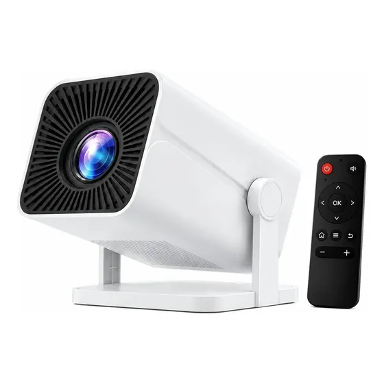 Mini Projetor Smart 4k Portátil Android Wifi Bluetooth