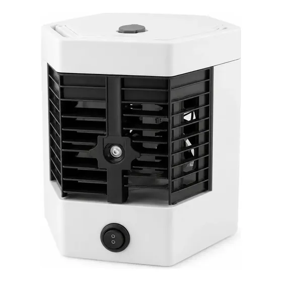 Mini Climatizador Portatil Usb Com Umidificador