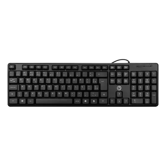 Kit C/ Fio Teclado/mouse Brazilpc Bpc-8236/007 Usb