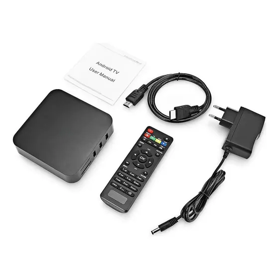 Aaa Aparelho Transforma Tv Comum Em Smart Tv Box Preto Zzz
