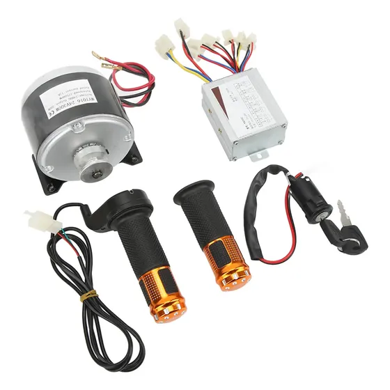 Kit De Conversão De Motor De Bicicleta Elétrica, 24v, 300