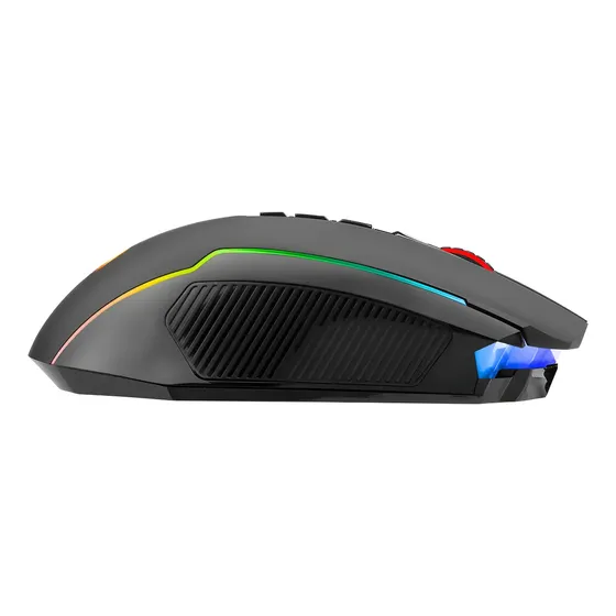 Mouse Gamer Redragon Nix Rgb Wireless Preto Preto