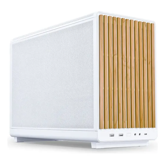 Gabinete Lian Li A3 Micro Atx Wood Edition Branco