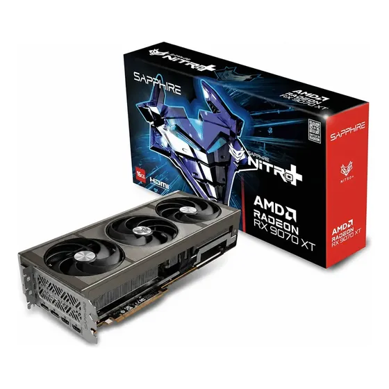 Placa De Vídeo Rx 9070 Xt 16gb Sapphire Nitro+
