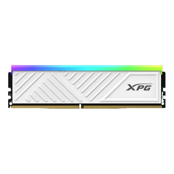 Memória Ram 16gb Ddr4 3200mhz Cl16 Adata Xpg Spectrix D35g Rgb Branco