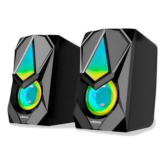 Caixa De Som Para Computador Para Setup Gamer Potente Caixa De Som Para Computador Para Setup Gamer Potente