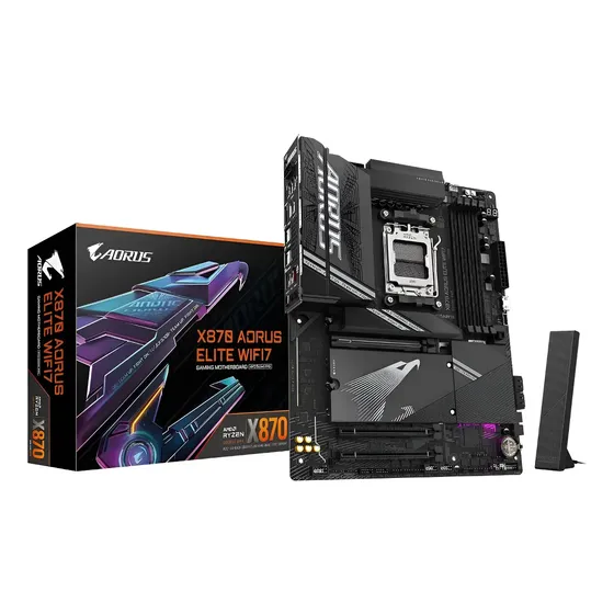 Placa-mãe Gigabyte X870 Aorus Elite Wifi7 Am5 Ddr5