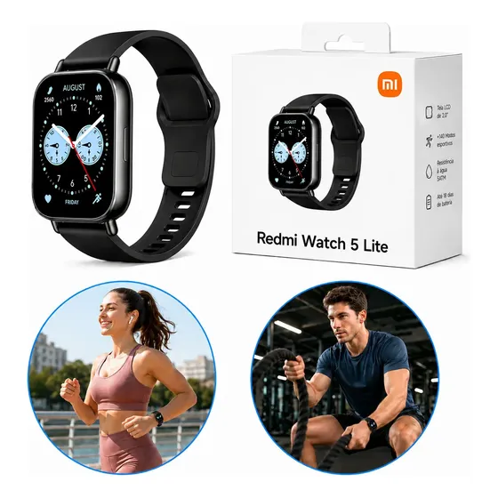 Relógio Smartwatch Redmi Watch 5 Active Lite Xiaomi Original