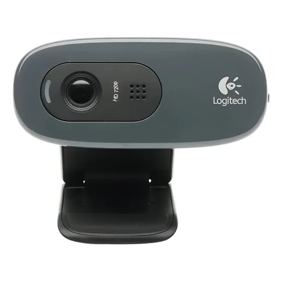 Kit 5 Webcam Logitech C270 Hd 720p Com Microfone Usb