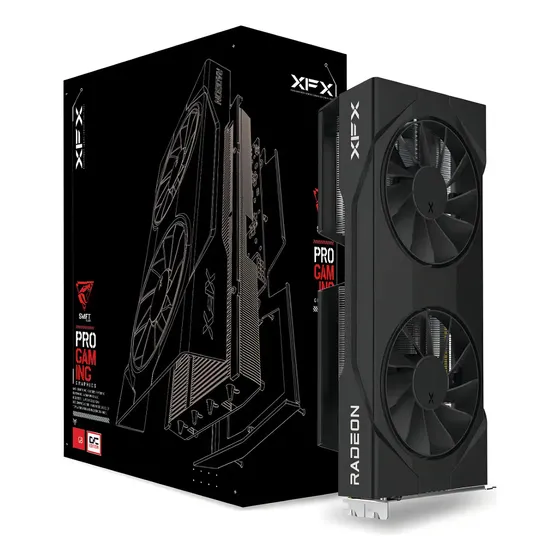 Placa de Vídeo XFX Swift AMD Radeon RX 9060 XT 16GB GDDR6