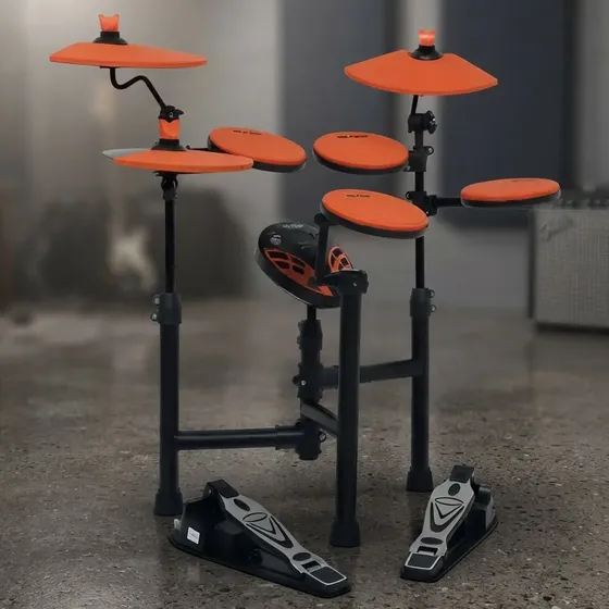Bateria Eletrônica X-pro Ed2 Orange Usb Midi Choke Laranja