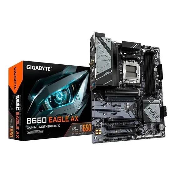 Placa Mãe Gigabyte B650 Eagle Ax Atx Ddr5 Wi-fi 6e Preto