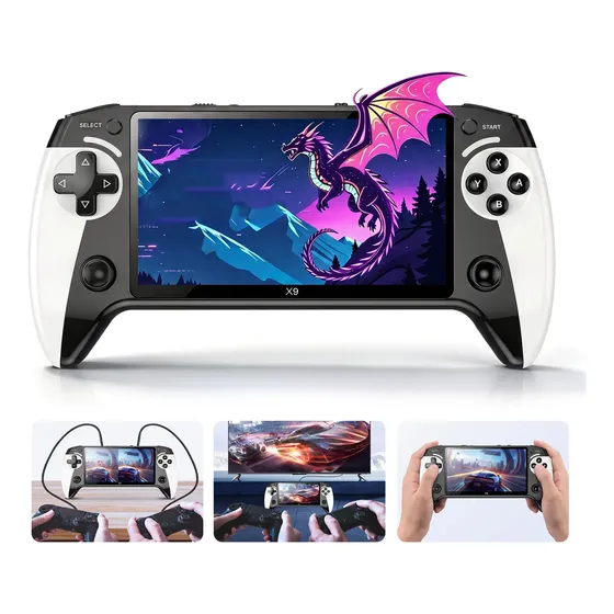 Console Portátil De Mão Com Tela Grande De 5,5 Polegadas