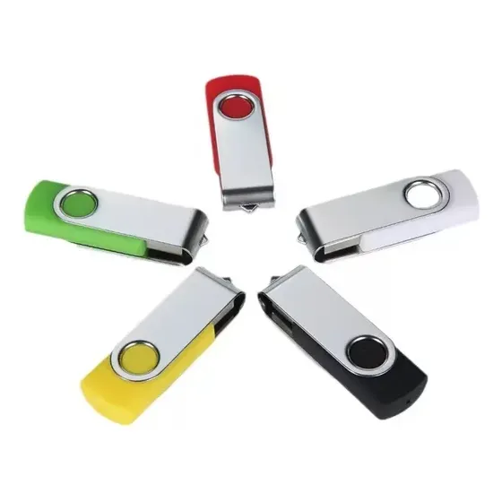 Pacote De 10 Unidades Flash Usb 2.0 De 8 Gb Em 5 Cores