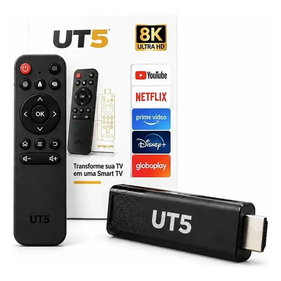 Tv Stick Android Transforma Tv Em Smart Tv 4k Ultra Hd 2027