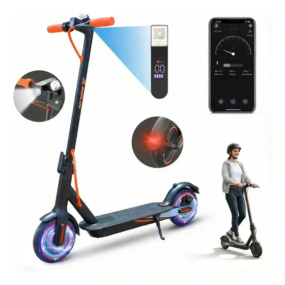 Patinete Elétrico Bolin Scooter XM-01 para Adultos com Autonomia de 25 km