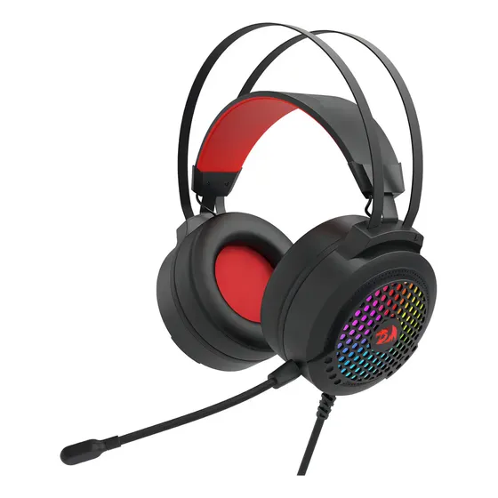 Headset Gamer Redragon Carmen Preto H261