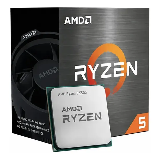 Processador Amd Ryzen 5 5500 Am4 3.6ghz 4.2ghz