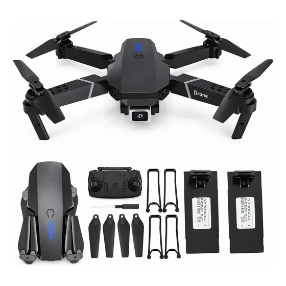 Drone Profissional Câmera 4k Hd Bateria Cor Cinza Preto