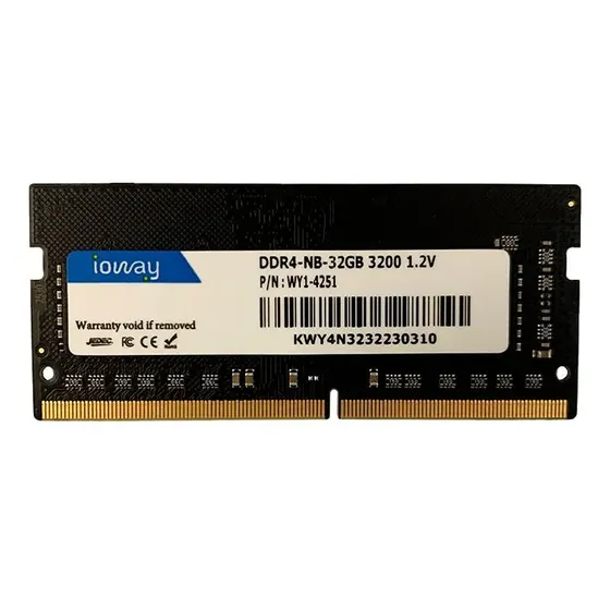 Memória Ram 32gb Ddr4 3200mhz Sodimm Ioway
