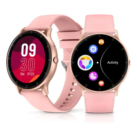 Relógio Inteligente Bettdow FB051 Rosa 1.28" Chamadas Bluetooth Esportivo