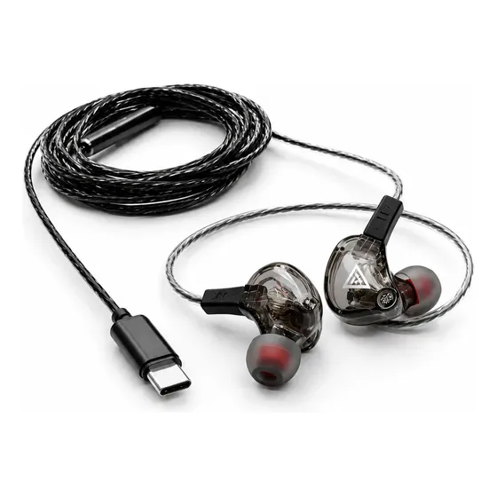 Fone Ouvido Tipo C Qkz Ak6 Para iPhone Android Notebook