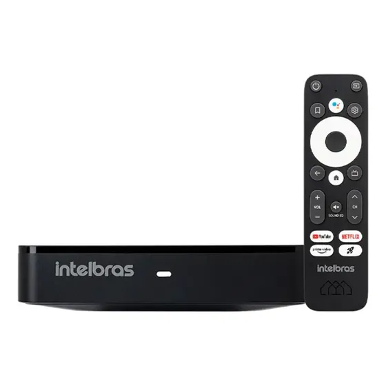 Smart Tv Box 4k Android Tv Controle Comando De Voz Wi-fi Smart Tv Box 4k Android Tv Controle Comando De Voz Wi-fi
