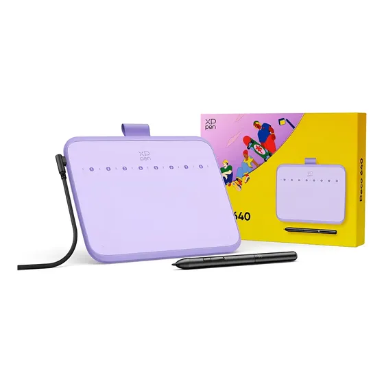 Mesa Digitalizadora Xppen Deco 640 Roxa It640-pp