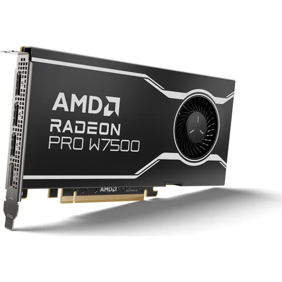 Placa Gráfica Amd Radeon Pro W7500 De 8 Gb Gddr6 Pcie 4.0