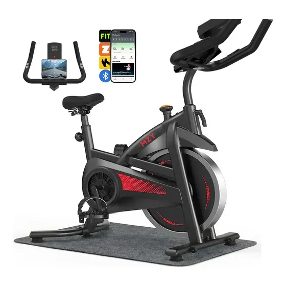 Bicicleta Ergométrica Spinning Profissional Inércia 15kg App Bicicleta Ergométrica Spinning Profissional Inércia 15kg App