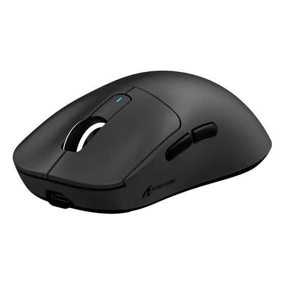 Mouse Gamer Attack Shark X3 Paw3395 Ultra Leve 49g Sem Fio P Preto