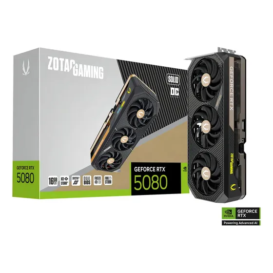 Placa De Video Zotac Geforce Rtx 5080 16gb Gddr7