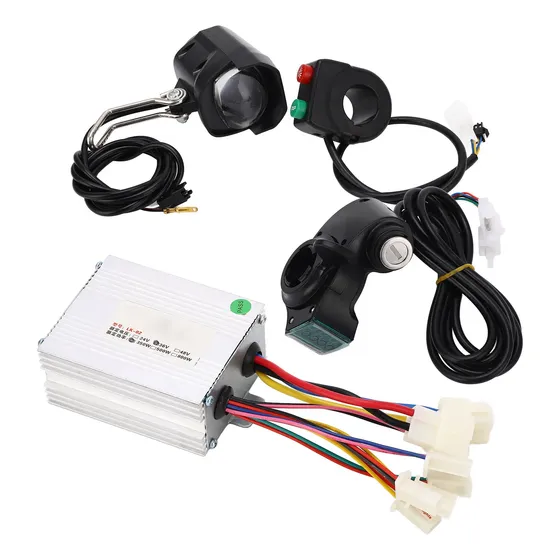 Kit Conversão Bicicleta Elétrica Controlador + Acelerador De