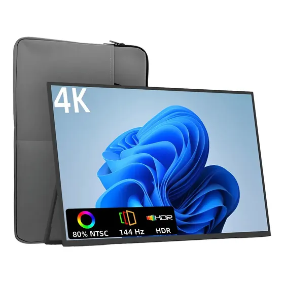 Monitor Gamer Portátil Bettdow De 19 Polegadas 4k 144hz