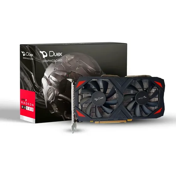 Placa De Vídeo Amd Radeon Duex Rx 580 8gb Gddr5 256 Bits