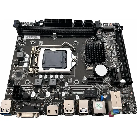 Placa Mãe H61 1155 Ddr3 Nvme Hdmi Vga Usb 3.0 Lan 3green