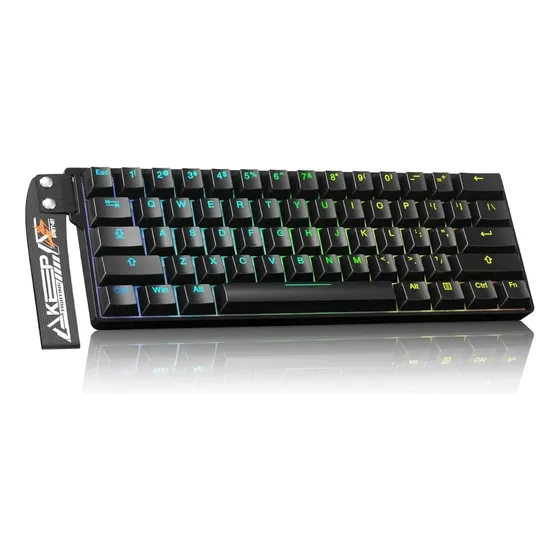 Teclado Gamer Magnético 8000hz Rapid Trigger Dareu Ek60 He Preto