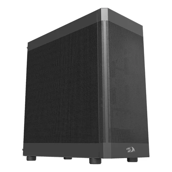 Gabinete Gamer Redragon Aeroflow Preto Ca-603b
