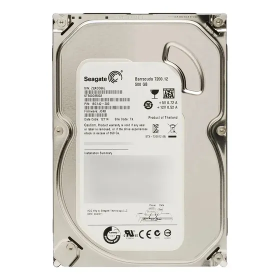 Hd Seagate Barracuda 500gb - 7200 Rpm - Pc / Dvr