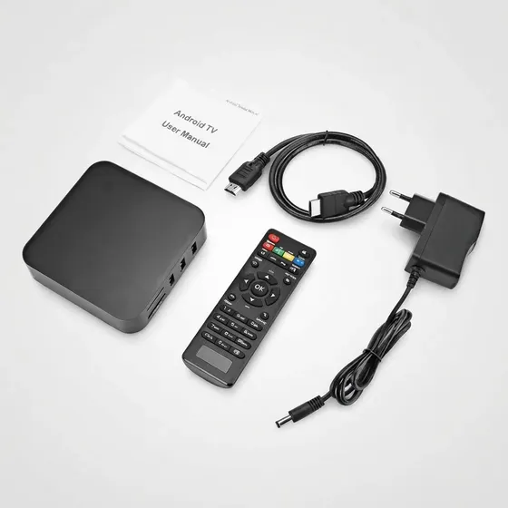 Tv Box Mxqsmart Pro 4k Android Wi-fi 5g Tv Youtube Netflix