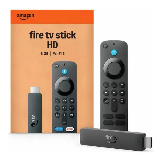 Amazon Fire Tv Stick Hd 2a Geração 2026 Preto Voz