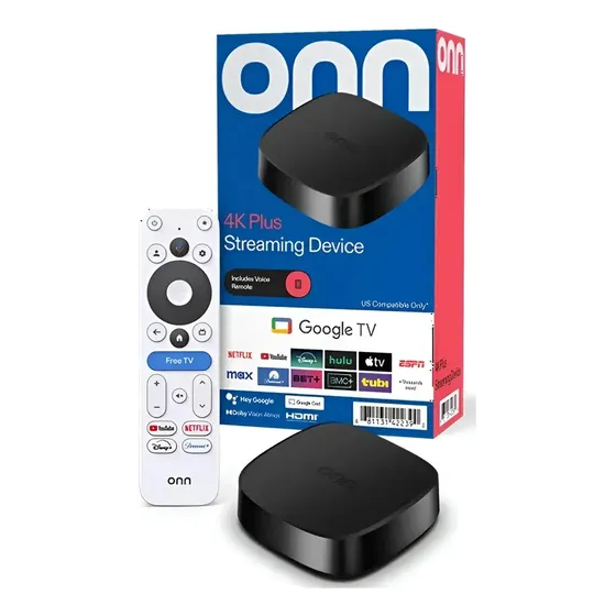 Onn 4k Plus 16gb, Control Voz Google, Ve Netflix Ma Nx