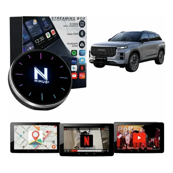 Streaming Box Jaecoo 7 Android 8gb 128gb 4g Octa Core Hdmi
