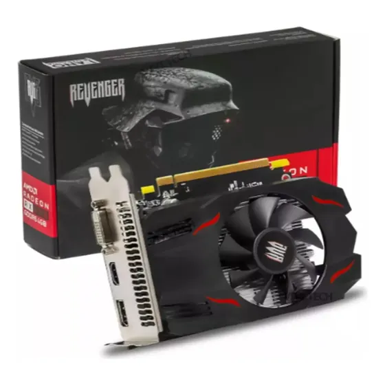 Radeon Rx 550 4gb: Placa De Vídeo Ideal Para Jogos E Gamer