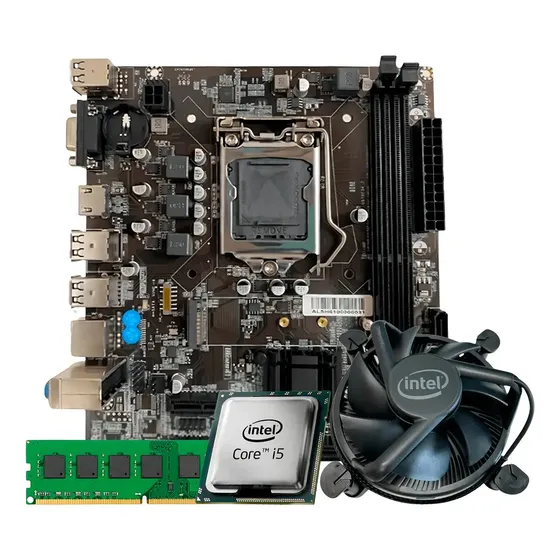 Kit Processador I5 3470 + Placa Mae H61 1155 + Ram 8gb Ddr3