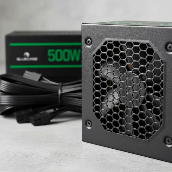Fonte Alimentação Atx 500w Real Bivolt Automático Pc Desktop