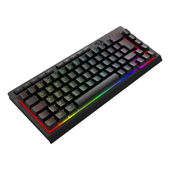 Teclado Gamer Redragon Membrana K519-rgb-pt Preto Português Brasil
